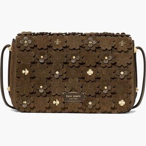 Kate Spade Liv Small Floral Embellished Crossbody Bag